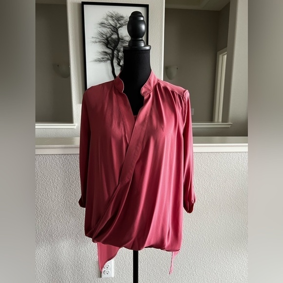 LISA RINNA TWIST FRONT TOP WITH CAMI - MEDIUM - Mauvewood - - Picture 2 of 7